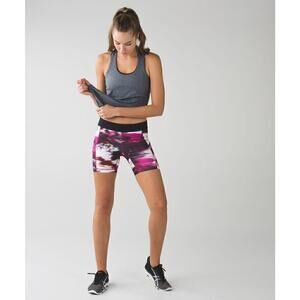 Lululemon What The Sport Short II Athletic Biker Shorts Women's Size 4